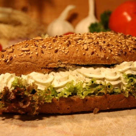 Broodje bieslookroomkaas bestellen